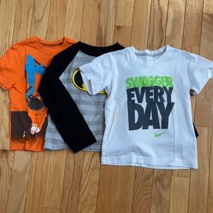 Nike, Jumping Beans and DC Comics T-shirts All 3T